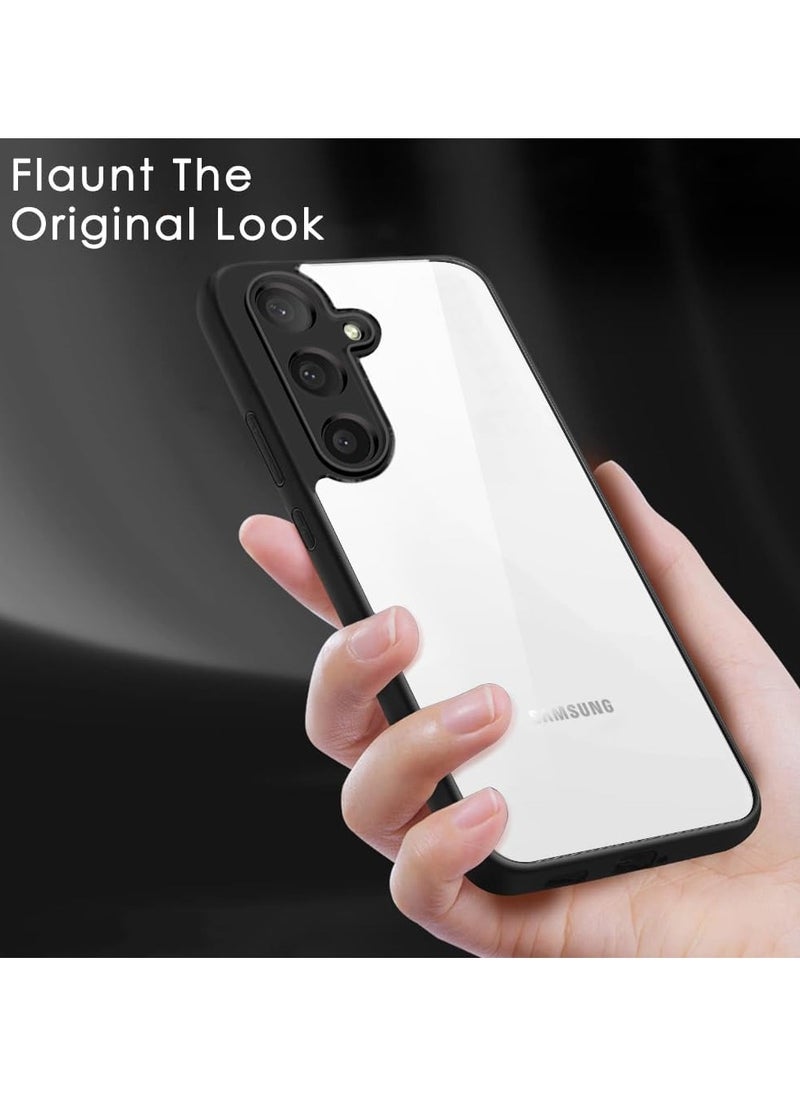 Generic Bumper Protective Case for Samsung Galaxy S23 FE Silicone TPU Bumper Ultra Durable Ultra-Safe Camera Optimum Solution Black  - Image 3