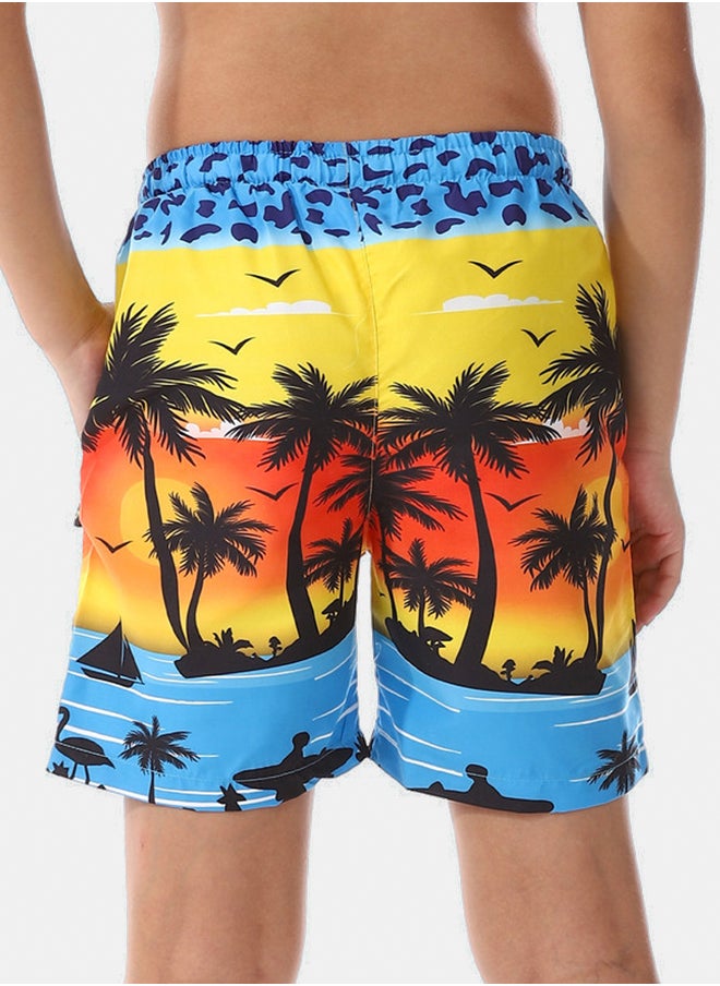 DIADORA Boys Printed Swimming Short  - Image 3
