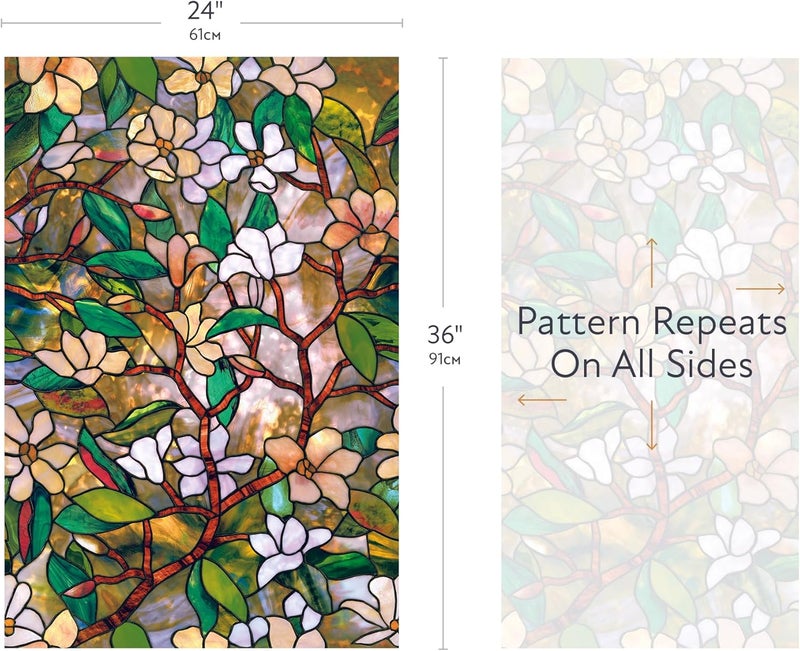 Artscape Magnolia Window Film 24" x 36" - Image 4