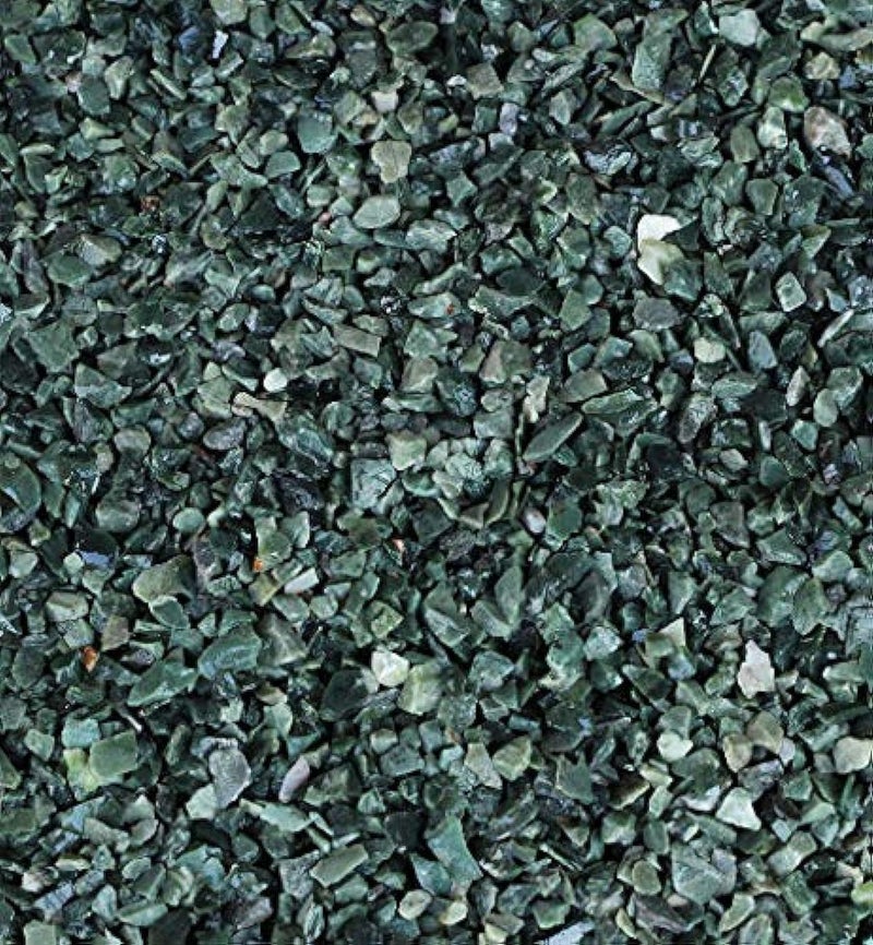 Maalavya 1 Kg Green (Natural) gravels Small Size for Garden, Aquarium, Indoor Outdoor Decoration, vase fillers Etc - Image 1