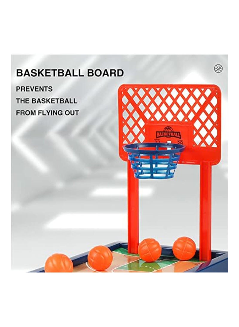 كابتن تيك 6 Pack Mini Basketball Game, Fun Goodie Bag Stuffers, Basketball Party Favors, Mini Basketball Game, Carnival Games, Classic Arcade Tabletop Basketball Games, Anti-Stress Novelty Toys - Image 4