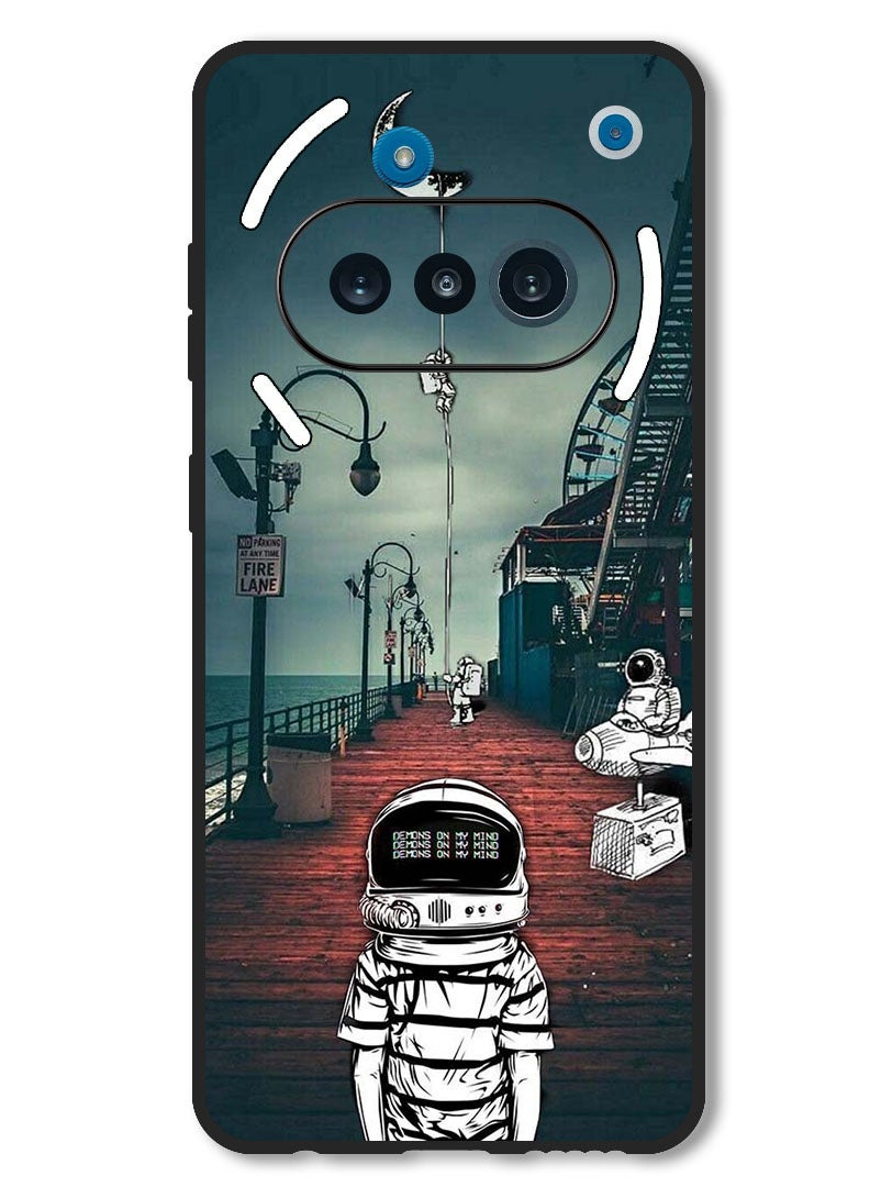 Theodor Case Compatible with Nothing Phone 3a Protection Shockproof Bumper Cover Univers - Image 1