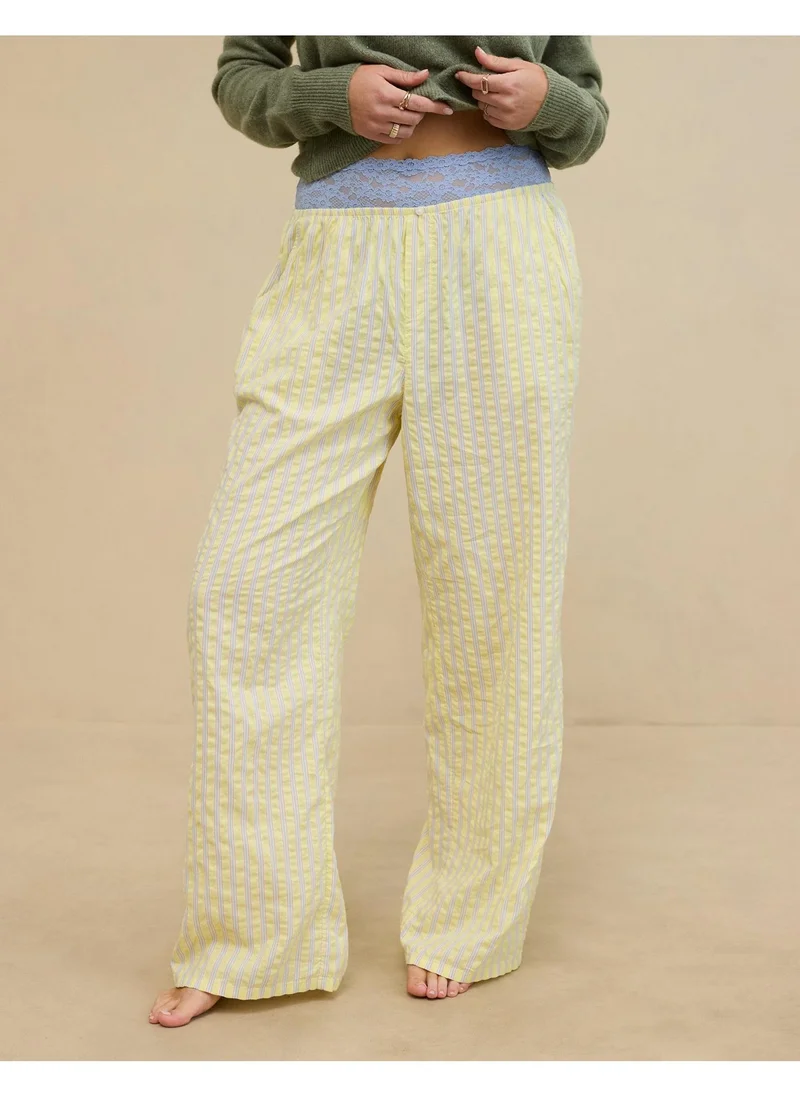 Aerie Seersucker Pajama Pant