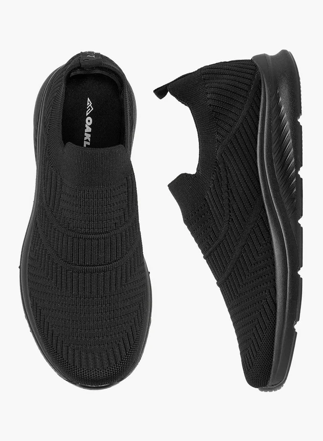 Oaklan by Shoexpress Women's Textured Slip-On Sneakers