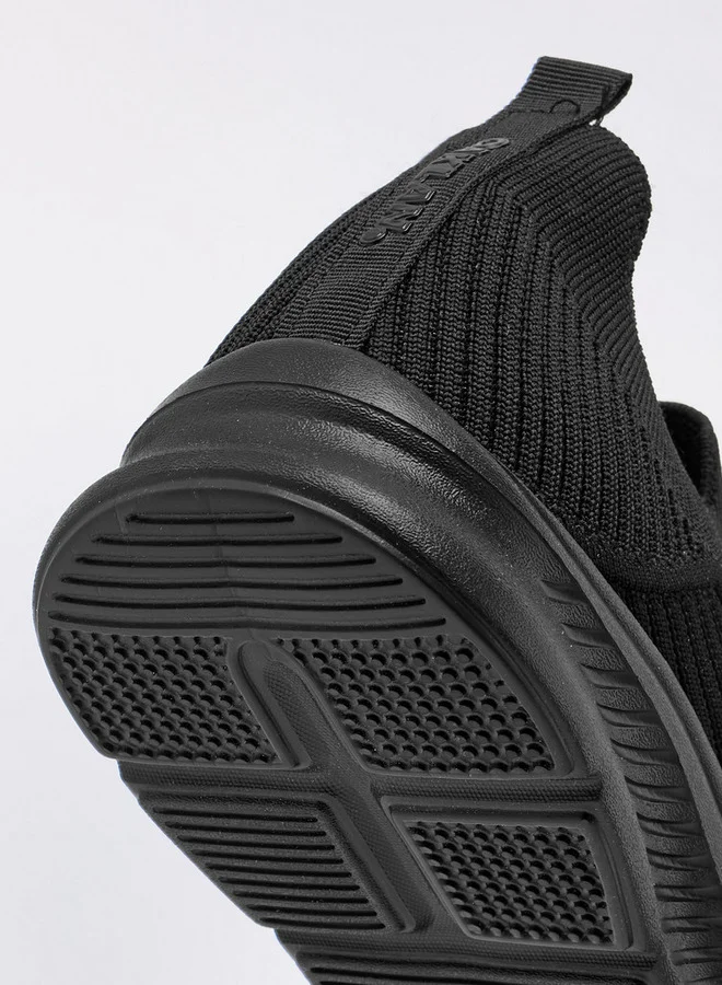 Oaklan by Shoexpress Women's Textured Slip-On Sneakers