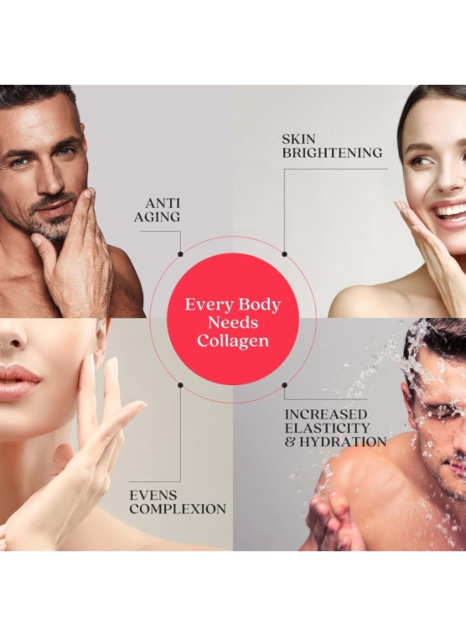 WELLBEING NUTRITION Glow Collagen with Glutathione | Collagen Supplements for Women & Men | Marine Collagen Powder with SkinAxÂ², Resveratrol, Bromelain & Goji Berry | 250g - Tropical Bliss Flavor Pack of 2 - Image 2