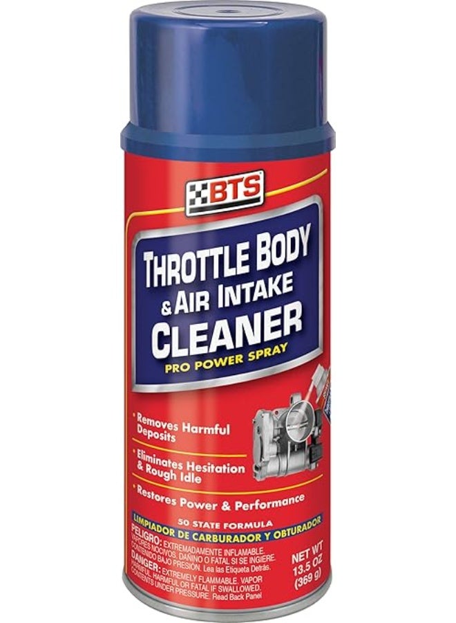 BTS Throttle Body & Air Intake Cleaner Spray 435 ml  Removes Carbon, Gum & Varnish | Fast Drying Fuel System Cleaner | Restores Engine Performance & Smooth Idle - Image 4