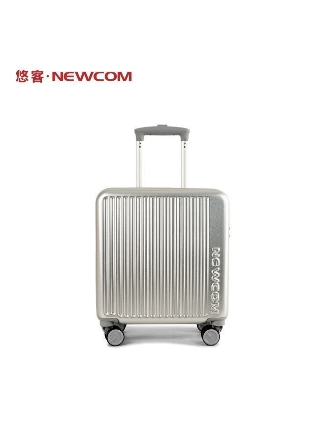 NEWCOM Single Hardside Spinner 4 Wheels Cabin Trolley Luggage With TSA Lock 18 Inches NEWCOM - Image 1