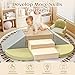 Erament 6Piece Toddler Climbing Toys Indoor Foam Climbing Toys for Toddlers Soft Play Baby Climbing Blocks for Crawling and Sliding Safe Climbing Play Set Indoor Gym Equipment for Toddler13 Infant Baby - Image 4