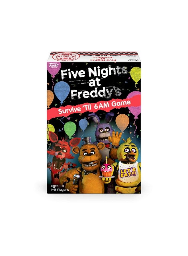 Funko Five Nights At Freddy'S Survive 'Til 6Am Game 2 Players  - Image 2