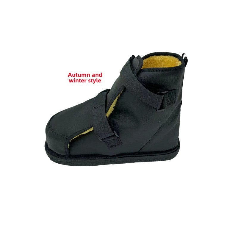 Generic Plaster Shoes After Fracture, Plaster Shoes for Rehabilitation Shoes Foot Injury Warm Socks Fracture Shoes Plaster Shoes autumn and winter 
