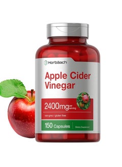 Horbaach Apple Cider Vinegar 2400mg per saving 150 Count 