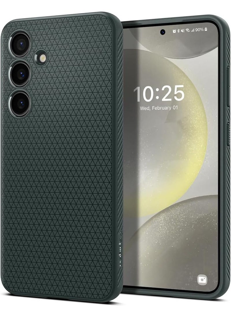 Spigen Liquid Air for Samsung Galaxy S24 case cover (2024) - Abyss Green  - Image 1