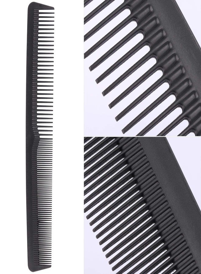 Ghelonadi Hair Diy Brush with Black Hair Comb Set, Hairdressing Combs Professional Fine and Wide Tooth Hair Barber Comb for All Hair Types_3 Pieces - Image 5