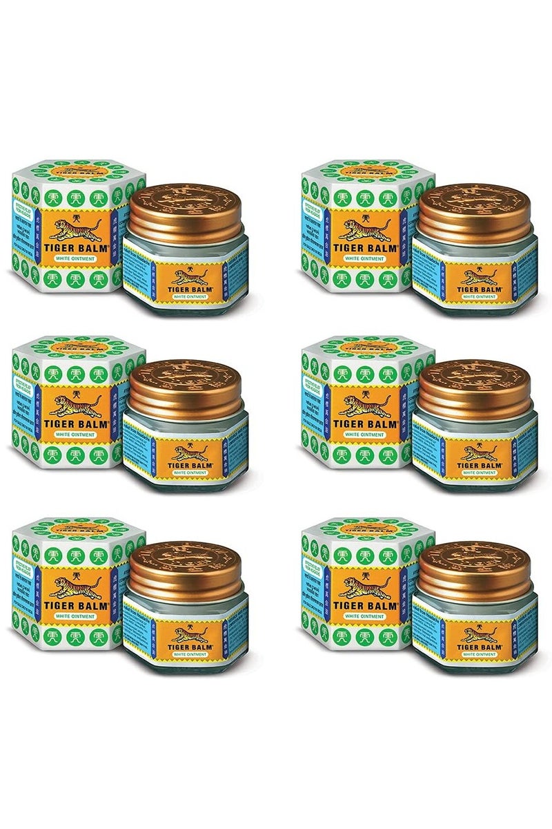 مرهم عشبي قوي لتخفيف الآلام أبيض 10 جرام (عبوة من 6 قطع) - Image 1