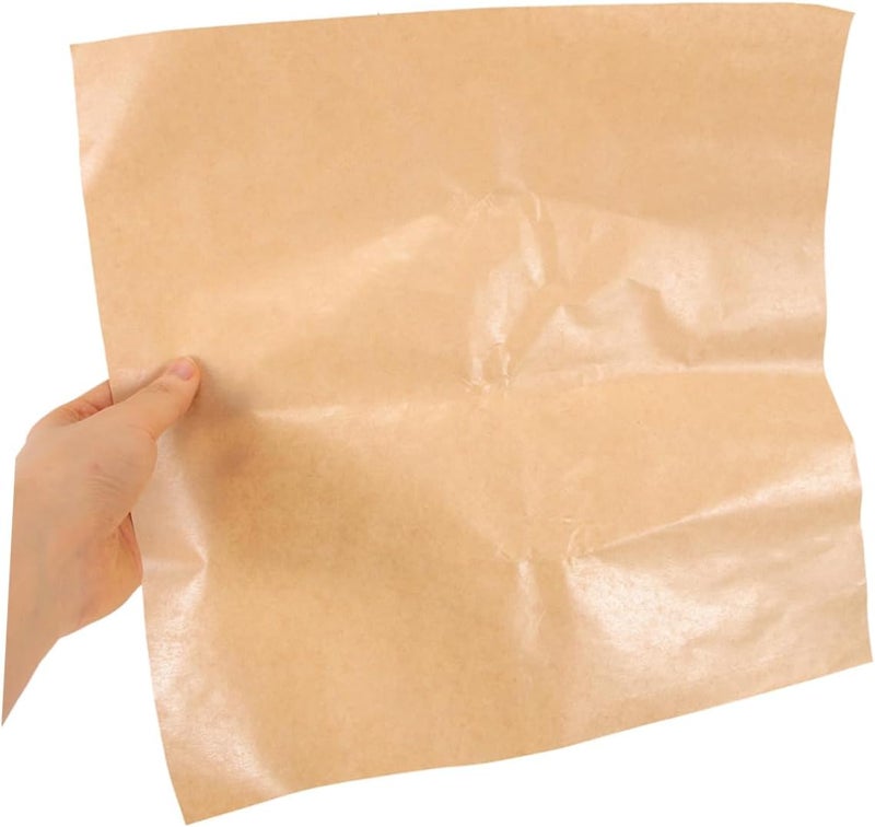 DIYEAH 20Pcs Greaseproof Wax Paper Sheets for Pottery and Arts Crafts Oil Absorbent Parchment for Crafting and for Sustainable Projects - Image 3
