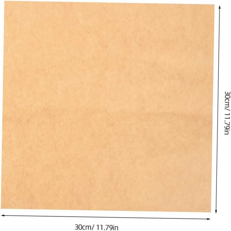 DIYEAH 20Pcs Greaseproof Wax Paper Sheets for Pottery and Arts Crafts Oil Absorbent Parchment for Crafting and for Sustainable Projects - Image 2