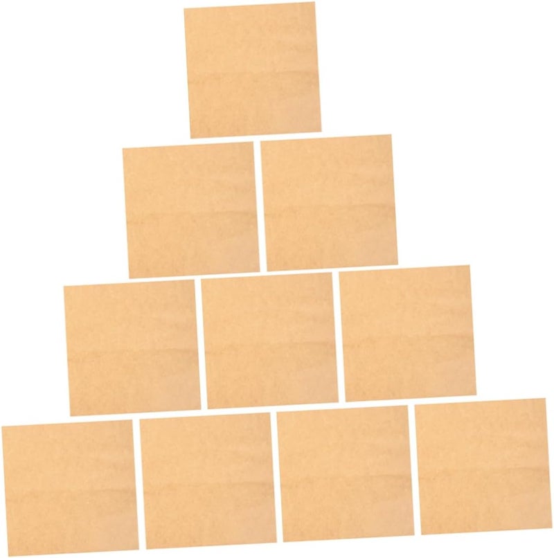 DIYEAH 20Pcs Greaseproof Wax Paper Sheets for Pottery and Arts Crafts Oil Absorbent Parchment for Crafting and for Sustainable Projects - Image 1