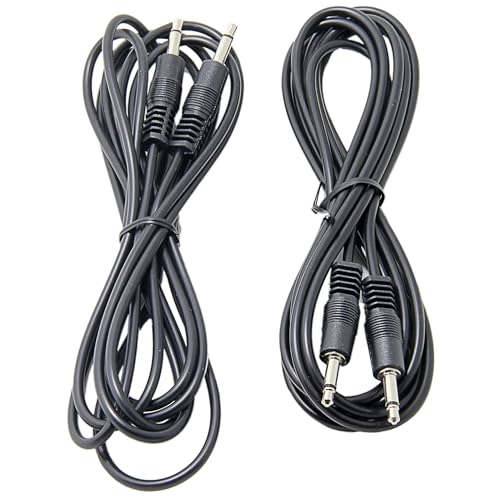 Ancable 2-Pack 3.5mm 1/8 TS Male Mini Plug to Male Mini Plug Monaural Mono Audio Cable 3ft - 12V Trigger, IR Infrared Sensor Receiver Extender - Image 5