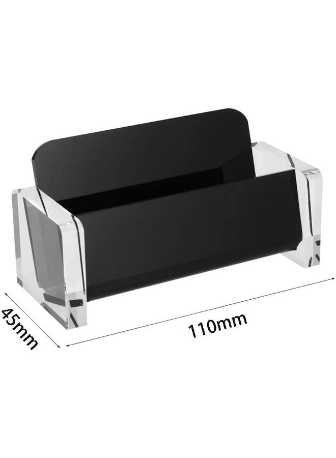 TPGP Acrylic Plastic Business Card Holder, Desk Dispenser For Display Rack Card Organizer, Clear - Image 2