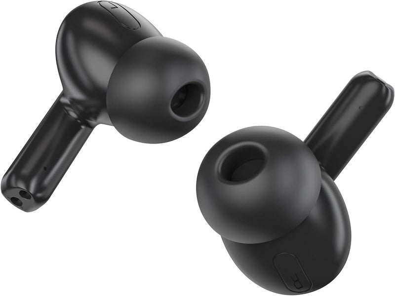 Ulefone Wireless Earbuds, Bluetooth Headphones in Ear Microphone, Bluetooth 5.1, Type-C Charging, Touch Control, LED Display, for iPhone/Android/IOS, Black - Image 3