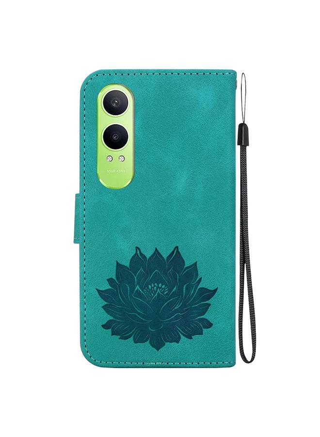 erorex Case For OPPO K12x Lotus Embossed Leather Phone Case  - Image 3