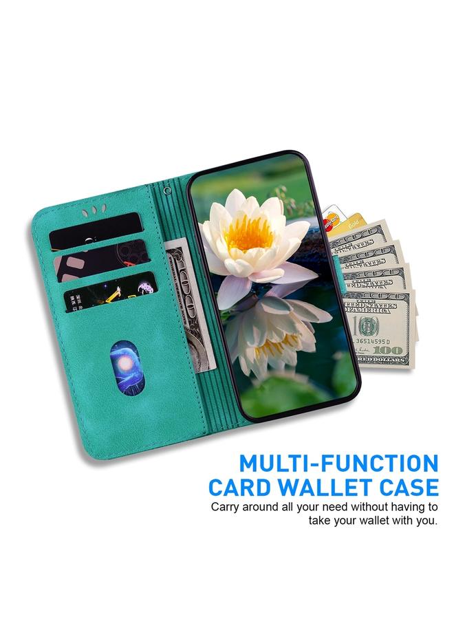 erorex Case For OPPO K12x Lotus Embossed Leather Phone Case  - Image 4