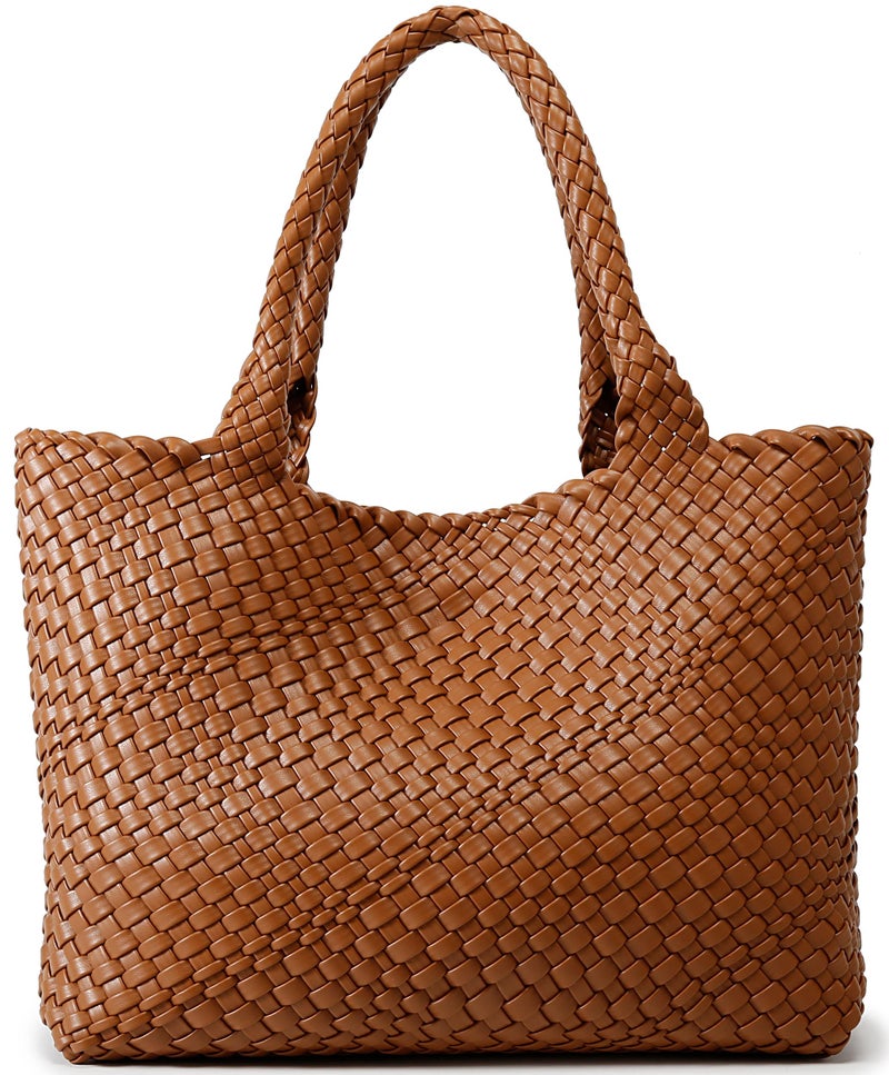 Queenoris Shoulder Bags for Women, Fashion Purses and Handbags Top Handle Vegan Leather Shopper Satchel Large Travel Tote Bag - Image 1