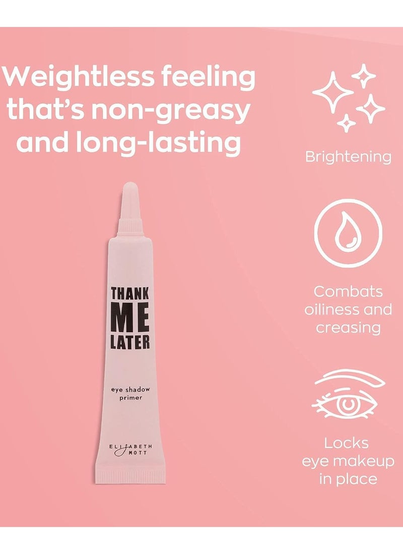 Elizabeth Mott Elizabeth Mott - Thank Me Later Eye & Face Matte Primer for Long-Lasting Makeup Gripping Formula, Shine & Oil Control, Pore Minimizer, Hides Wrinkles, Prevent Creasing for All-Day Wear - 10 g & 30 g - Image 3