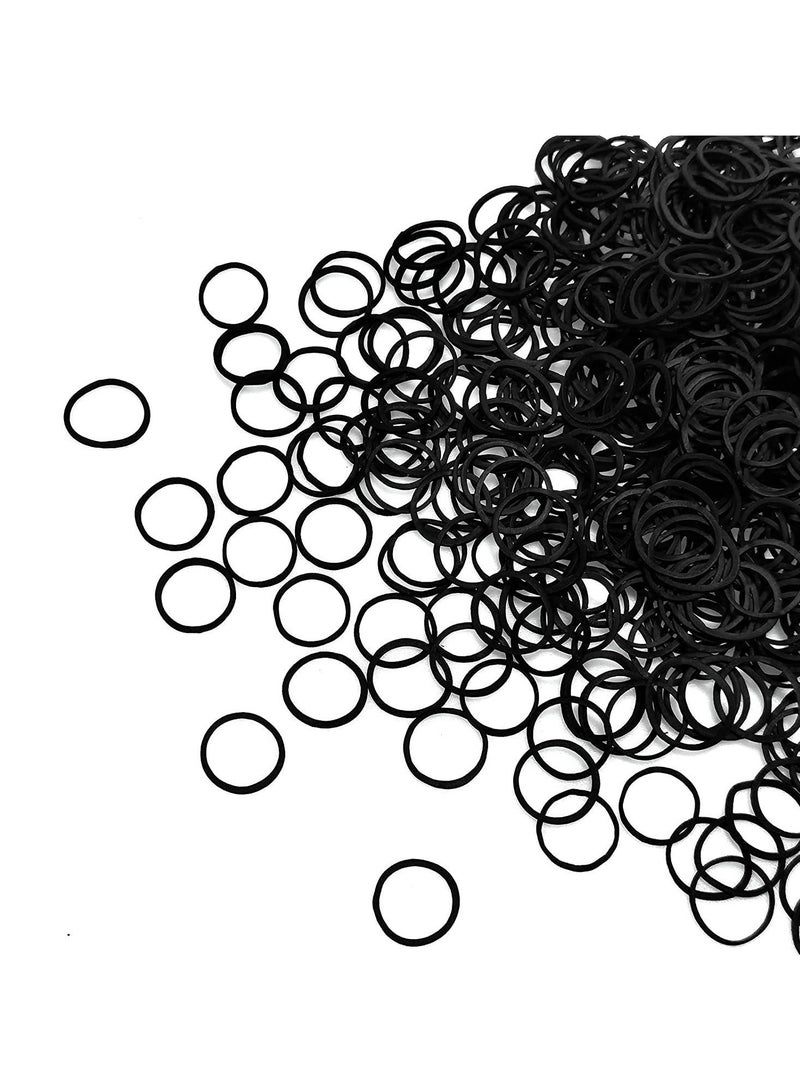 VIUAUAX شريط مطاطي لرباط شعر الأطفال برباط مطاطي لشعر الأطفال ربطة شعر ضفيرة ضفيرة جلدية عالية المرونة متينة مضادة للشيخوخةعصابات مطاطية صغيرة مرنة ناعمة لضفائر شعر الأطفال - Image 1