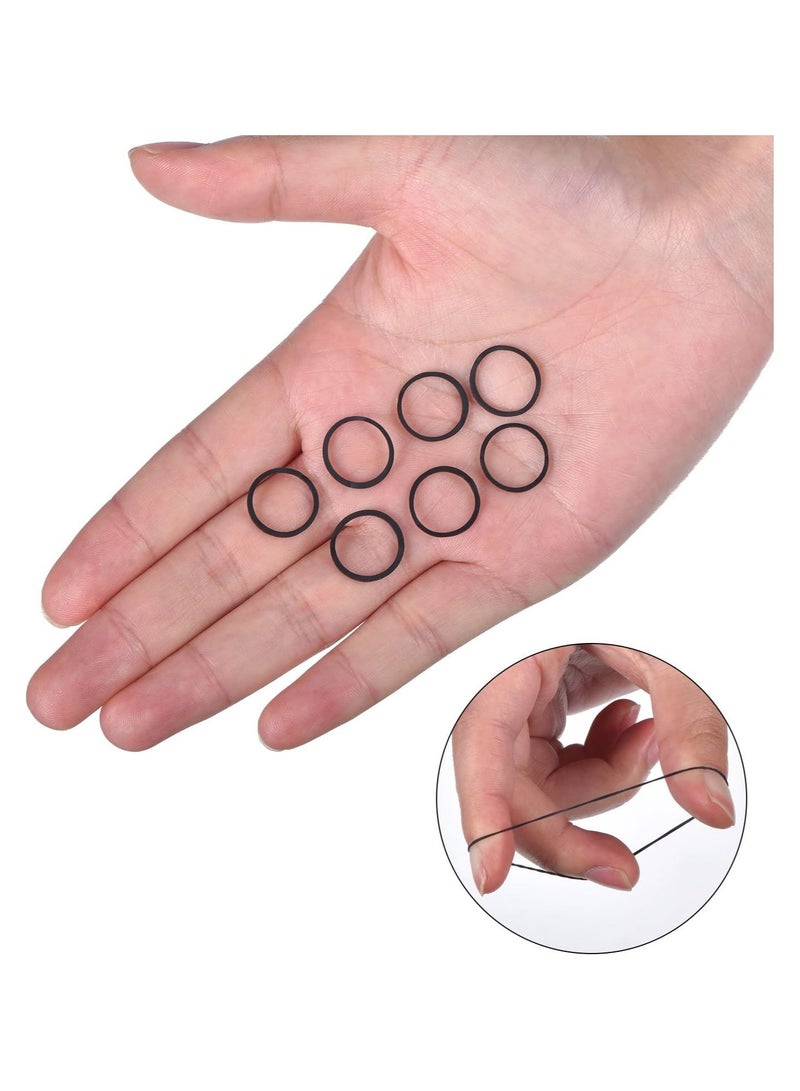 VIUAUAX شريط مطاطي لرباط شعر الأطفال برباط مطاطي لشعر الأطفال ربطة شعر ضفيرة ضفيرة جلدية عالية المرونة متينة مضادة للشيخوخةعصابات مطاطية صغيرة مرنة ناعمة لضفائر شعر الأطفال - Image 3