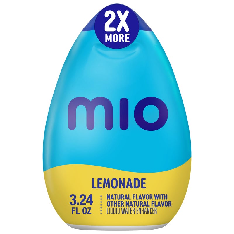 mio Lemonade Naturally Flavored with other natural flavor Liquid Water Enhancer, 3.24 fl oz Bottle - Image 1