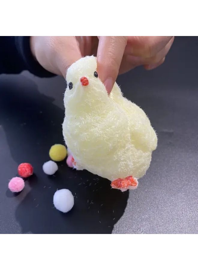 Yellow Chick Squeeze Toy Sensory Fidget For Relaxation Stress Relief Gift - Image 4