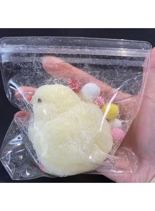 Yellow Chick Squeeze Toy Sensory Fidget For Relaxation Stress Relief Gift - Image 2