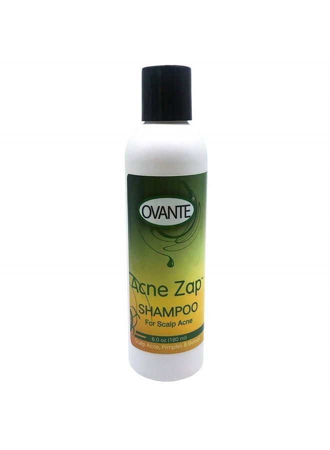Acne Zap Shampoo for Scalp Acne – Clear Scalp from Acne, Zits and Pimples 6.0 oz 
