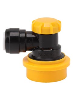 Thoraya 5/16 Inch Double Tight Push in Quick Connector Adapter Push in Fitting Ball Lock Quick Disconnect  - Image 1