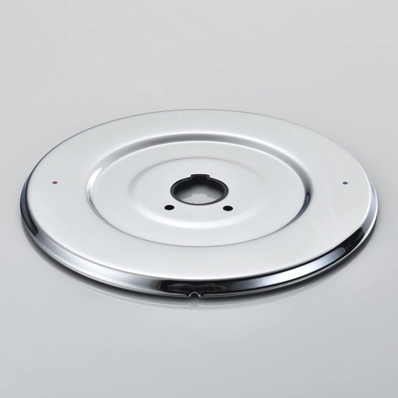 Tearel Chateau Collection Escutcheon Replacement For Moen 16090 For One-Handle Tub And Shower Faucets Chrome - Image 5