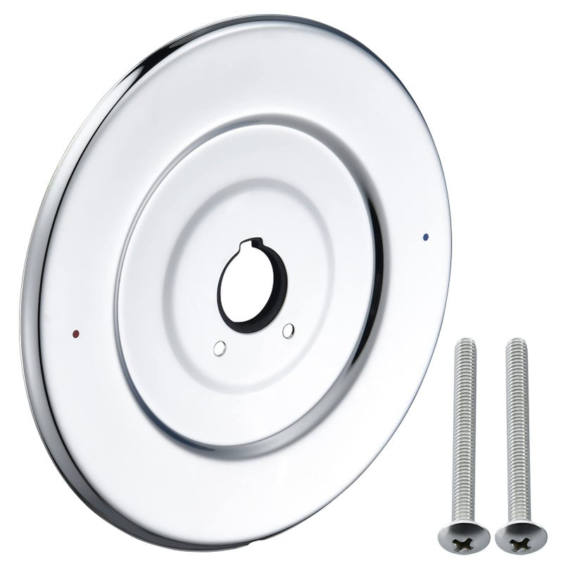 Tearel Chateau Collection Escutcheon Replacement For Moen 16090 For One-Handle Tub And Shower Faucets Chrome - Image 1