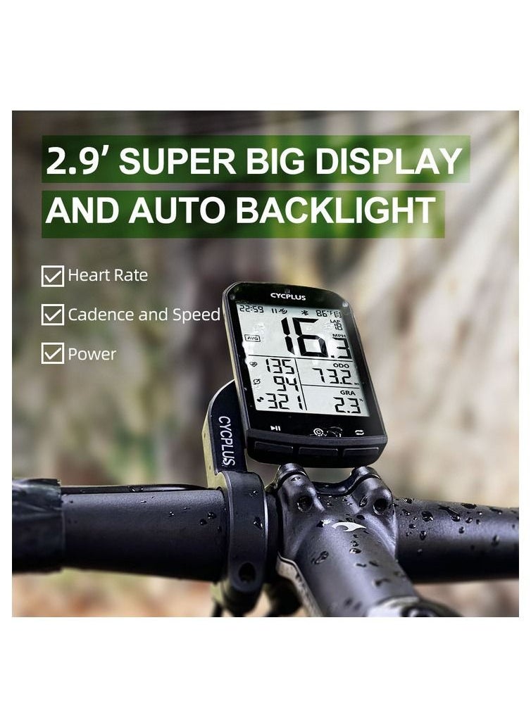 CYCPLUS - GPS Bike Computer Wireless CYCPLUS M1 Waterproof Speedometer Odometer ANT+bluetoth5.0 Cycling Bicycle Accessories - Image 1