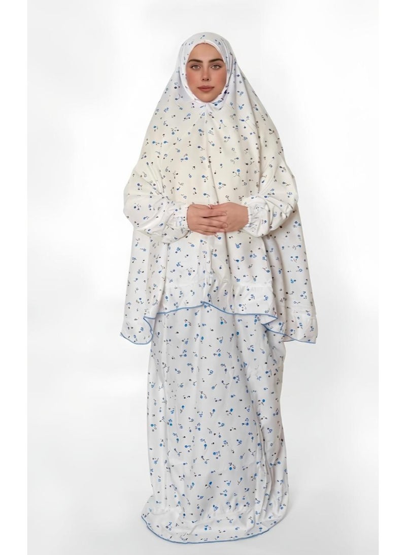 طقم صلاة _ ملابس صلاة مع أكمام