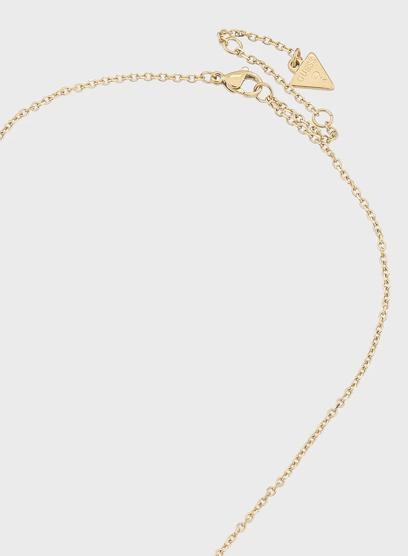 جس 4G Light Drop Necklace