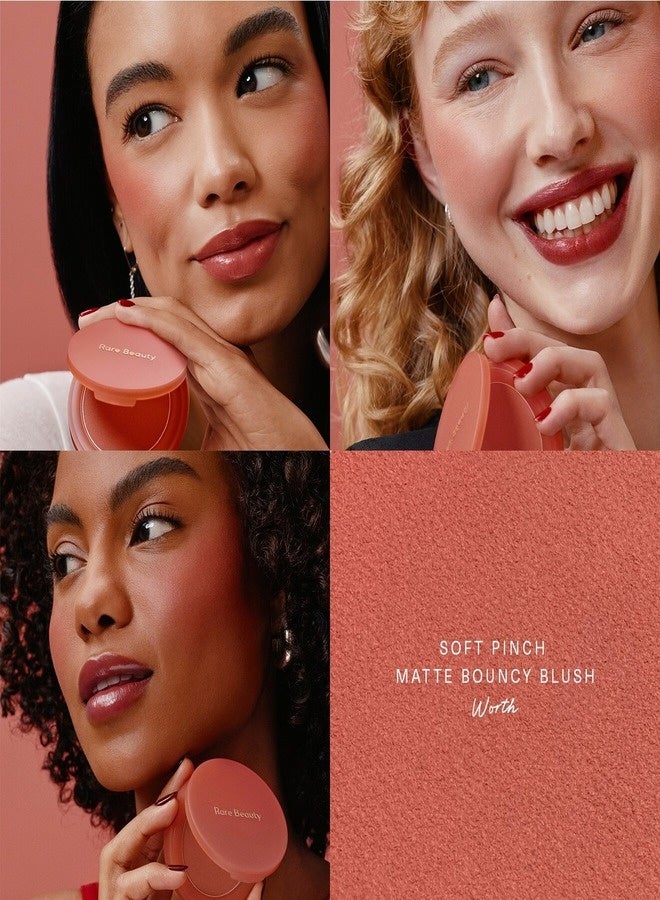 رير بيوتي مجموعة مكياج Rare Beauty من سيلينا غوميز، ثلاثية ألوان الخدود والشفاه الناعمة | مجموعة هدايا مكياج تتضمن أحمر خدود وأحمر شفاه، متعددة الاستخدامات، مناسبة للسفر - Image 5