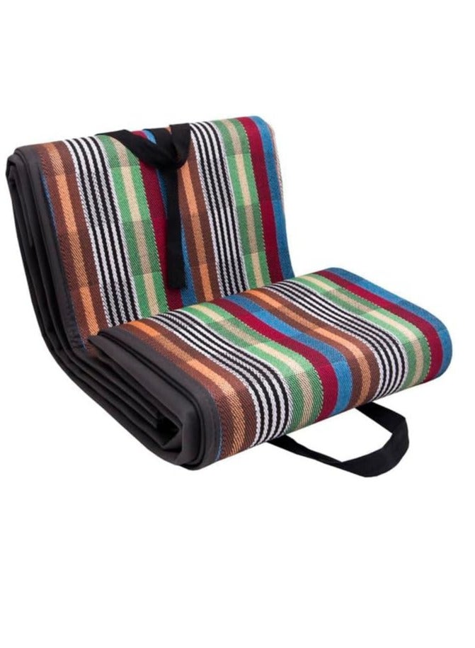 GO2CAMPS حصيرة تخييم قابلة للطي (2x3 متر) سجادة نزهة خارجية مقاومة للماء | حصيرة سفر | حصيرة سدو | حصيرة مجلس | حصيرة تخييم خارجية | سجادة تخييم | حصيرة شاطئ | سجادة سدو | حصيرة نزهة متعددة الألوان - Image 3