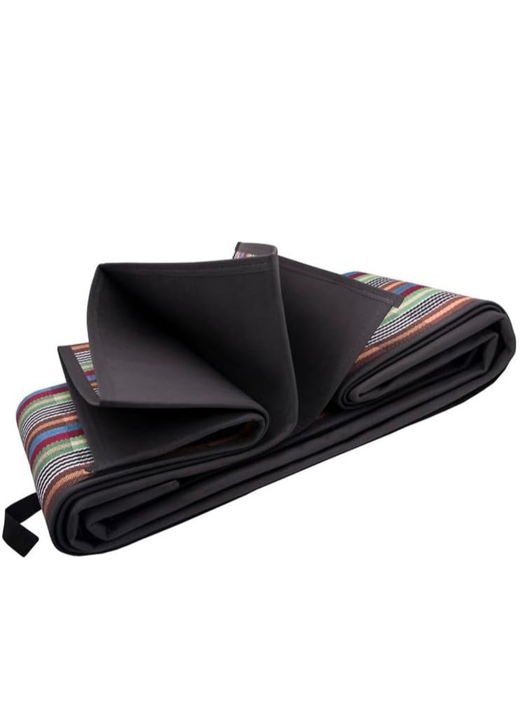 GO2CAMPS حصيرة تخييم قابلة للطي (2x3 متر) سجادة نزهة خارجية مقاومة للماء | حصيرة سفر | حصيرة سدو | حصيرة مجلس | حصيرة تخييم خارجية | سجادة تخييم | حصيرة شاطئ | سجادة سدو | حصيرة نزهة متعددة الألوان - Image 2