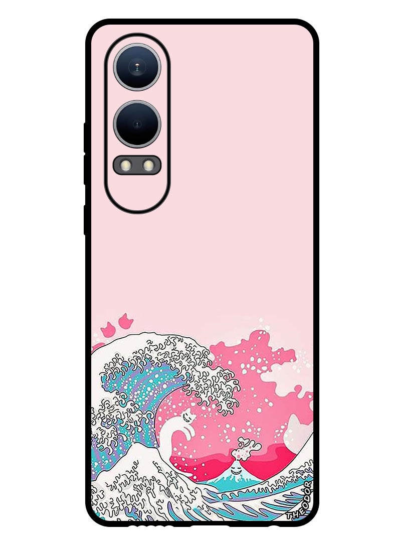 Theodor Protective Case Anti Scratch Shock Proof Bumper Cover For OnePlus Nord CE4 Lite Waves - Image 1