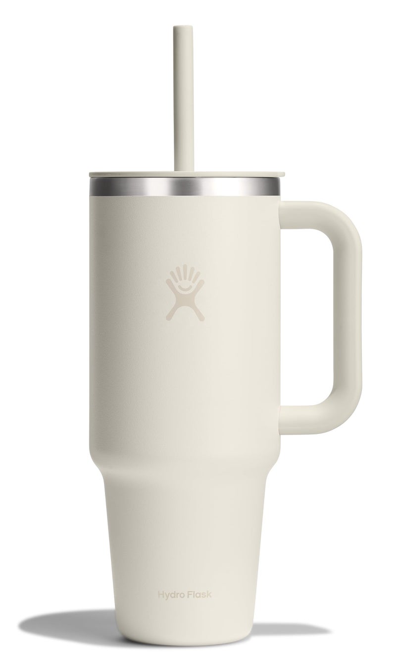 Hydro Flask All Around Travel Tumbler Ivory 40 Oz - Image 1