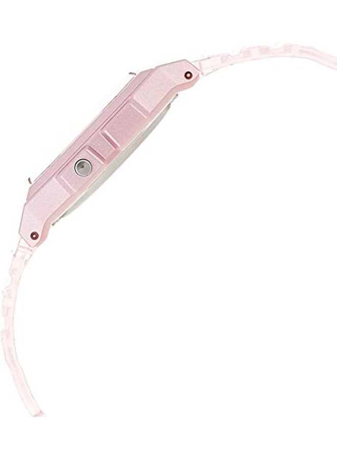 Casio F-91WS-4DF Women's Youth Digital Watch, 46 mm, Pink - Image 5
