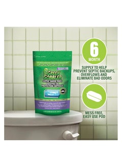 GREEN GOBBLER Green Gobbler Septic Saver Treatment Pods with Bacteria For Healthy Septic System, 6 Month Supply, 1.30 oz  - Image 5