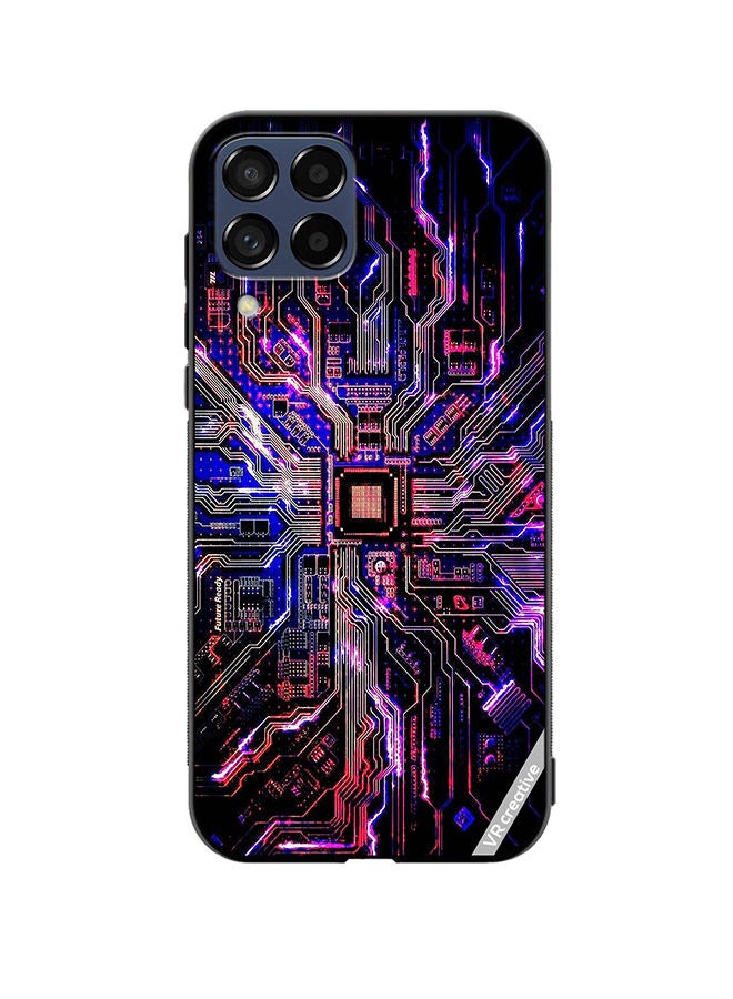 VR CREATIVE Protective Case Cover For Samsung Galaxy M53 Techno Color Design Multicolour - Image 1