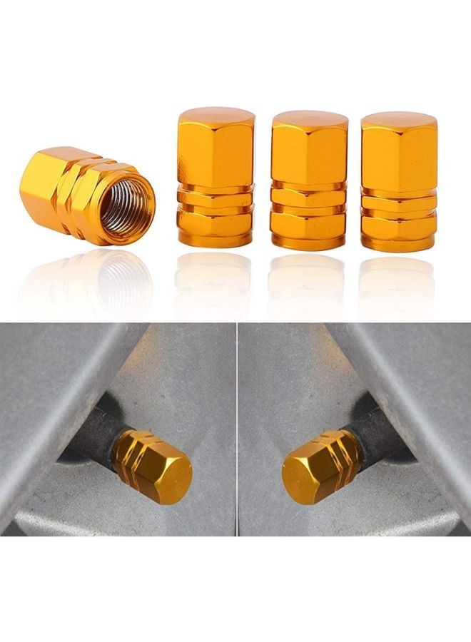4 Pieces Universal Fit Cars Trucks Motorcycles SUV's Bikes Wheel Tyre Valves - Image 1